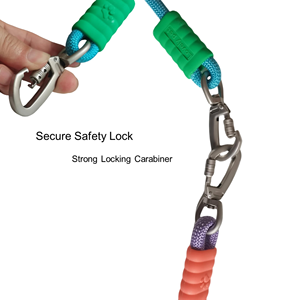 Laisse Rétractable Robuste en Nylon et Polyester pour Animaux de Compagnie, Style Tendance pour la Promenade et l'Entraînement des Chiens, Durable - Product Image 2