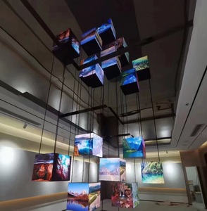 หน้าจอ LED คิวบ์แบบกำหนดเอง 8K HDR 6 ด้าน กันน้ำ สำหรับใช้งานภายในและภายนอกอาคาร สำหรับป้ายโฆษณาดิจิทัลเชิงพาณิชย์ - Product Image 3