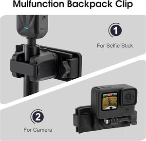 Soporte de Clip para Correa de Mochila STARTRC, Accesorio de Liberación Rápida Ajustable para Cámara de Acción, Compatible con Insta360 - Product Image 3