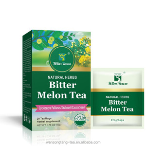 윈타운 공장 개인 라벨 건강 허브 보충제 쓴 멜론 밸런스 차 쓴 조롱박과 과일 티백 쓴 멜론 차 - Product Image 4