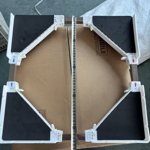 Étagère d'organisation pour lave-linge et sèche-linge, extensible, réglable avec crochets, monocouche, blanche, pour lave-linge entièrement automatique - Product Image 1