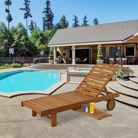 <strong>Best</strong> <strong>Selling</strong> Quality Leisure Hotel Garden Swimming <strong>Pool</strong> Teak Wood Outdoor Lounge <strong>Chair</strong> Beach <strong>Sun</strong> <strong>Lounger</strong>