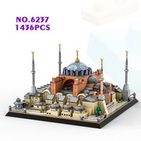 Wange 6237 Hagia Sophia Blocs de construction à assembler Modèle Jouet éducatif pour enfants Blocs de construction en plastique ABS