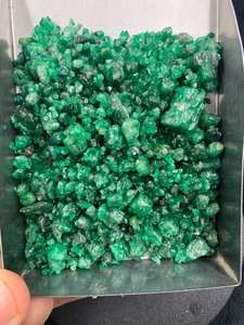 Piedra Preciosa Brillante, Buenos Precios, Cristal Verde Oscuro Natural en Bruto Sin Tratar, Colección de Especímenes, Fabricación de Joyas, Curación, Sawat - Product Image 5