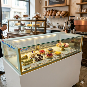 Vetrina Refrigerata Monostrato per Esposizione Dolci Cioccolatini e Torte - Attrezzatura Refrigerante per Pasticcerie e Panifici - Product Image 1