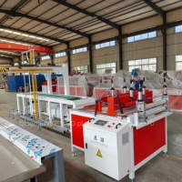 Mesin Ekstrusi Profil PP/PE/PC/PS Sekrup Tunggal Komponen Inti Motor PLC Jalur Produksi Tahan Air Produsen Bar