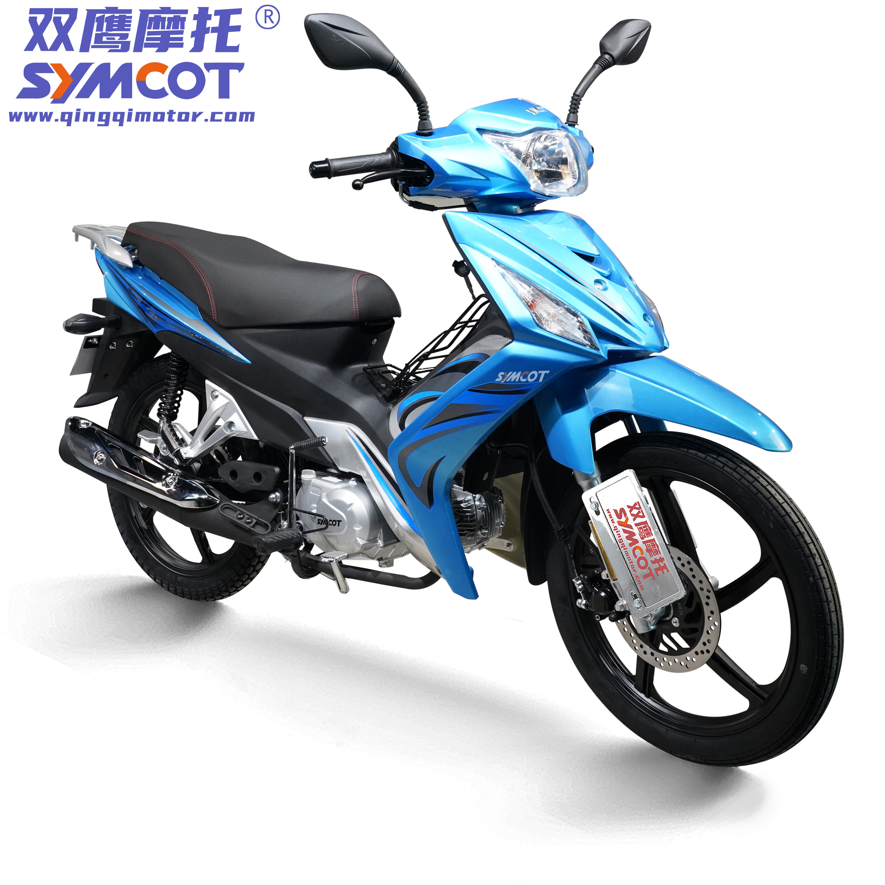 नई HJ110-3 49cc 110cc 125cc सुपर शावक मोटरसाइकिल 2022 underbone hondass प्रकार स्कूटर डिजिटल मीटर क्षैतिज इंजन zs110 लाल