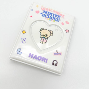 Álbum de fotos de PVC de dibujos animados, tarjetero Kpop MINIVE SCHOOL, libro de imágenes artesanales de plástico al por mayor - Product Image 4