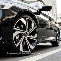 EATOP 16x7.0+50 64.1 PCD5*114.3 Convient aux moyeux de roues en alliage d'aluminium platine de 16 pouces pour Accord Ling-Party