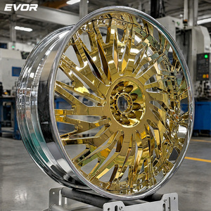 EVOR Jantlar 26 İnç dövme 5x114.3 Jantlar Konkav Jantlar Alüminyum İnç Dövme Rucci Dövme Jantlar Krom Jant - Product Image 3