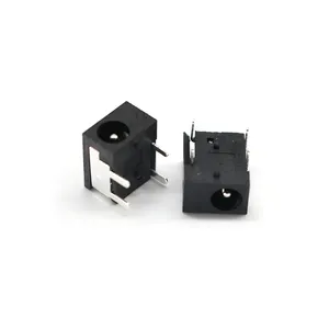 Conector hembra de toma de corriente CC para interfaz de adaptador de corriente CC SMT DC033A 3,5*1,35mm 3,5*1,3mm Panel de conector de suministro