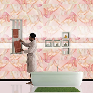 Surligneur de couleur rose 30x45cm Finition brillante numérique 300x450mm Intérieur mural en céramique émaillée 12x18 Carreaux décoratifs - Product Image 2