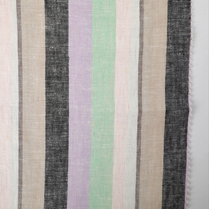 Trung Quốc Linen <span class=keywords><strong>Viscose</strong></span> Linen Rayon sợi nhuộm sọc dệt vải cho phụ nữ của quần váy váy - Product Image 2