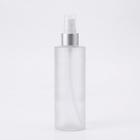 Flacon pulvérisateur en PET de 100 ml à 250 ml, de haute qualité, avec logo personnalisé, à fine brume, réutilisable, vide, pour cosmétiques