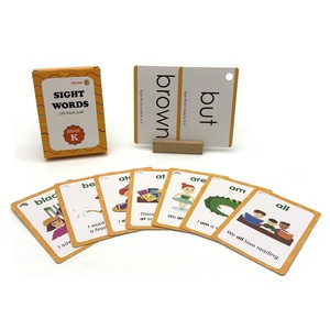 220 Carte Flash con Parole di Alta Frequenza (Dolch) per l'Educazione Precoce all'Inglese, Modello 220SW, Confezione in Scatola Colorata - Product Image 3