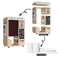YiXiLe Photobooth Vintage Rétro Personnalisé Numérique DSLR Encastré Portable Mini Machine Photo Extérieure pour Selfie