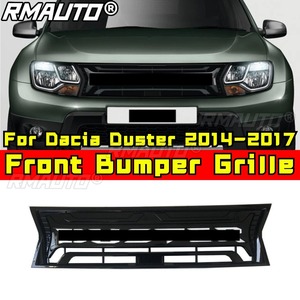 Grille de pare-chocs pour Dacia Duster, grilles de course, calandre avant, pièce extérieure pour Dacia Duster 2014-2017, accessoires de voiture - Product Image 2
