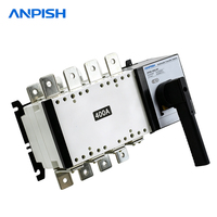 Commutateur de transfert automatique ATS 4P 400A pour système d'alimentation principal et de secours des postes de transformation d'usine électrique