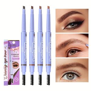 En Popüler Özel Marka Çift Uçlu Su Geçirmez Uzun Süreli 2'si 1 Arada Kaş Kalemi Kolay Kuruyan Ter Geçirmez Kaş Kalemi Fırçalı - Product Image 2