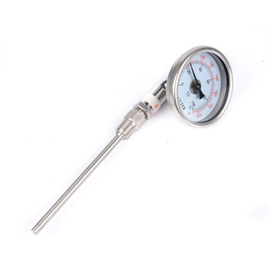 <span class=keywords><strong>Termómetro</strong></span> Industrial Radial Bimetálico de Alta Temperatura WSS-411 para Calderas de Aceite, Agua, Vapor y Tuberías OEM ODM - Product Image 6