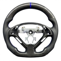 Volant sport en fibre de carbone forgé violet pour Infinit/i G37 FX35 Q50 Q60 2007-2013 Design intérieur unique
