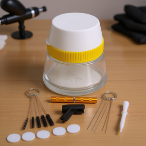 Set di Pulizia per Aerografo D0100HEX29G 10.0cc Alimentazione a Gravità 3-in-1 per Manutenzione Opere d'Arte - Product Image 2