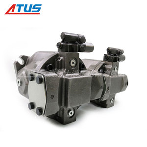 Pompe à pistons axiaux à déplacement variable Atus A10VSO45DR31R VSA12K01, pompe de surpression hydraulique principale haute pression - Product Image 1