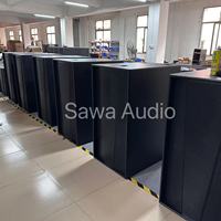 Boîte de subwoofer audio professionnel S218 double subwoofer haute puissance de 18 pouces pour concert sur scène