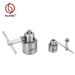 Mâm cặp khoan bằng thép không gỉ 0.3-4mm jt0 3 hàm mâm cặp khoan bằng thép không gỉ 6mm 8mm 10mm 3/8-24UNF - Product Image 4