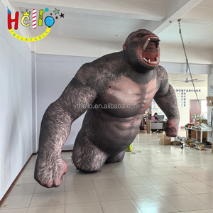Estatua grande personalizada para exteriores, centro comercial, decoración gigante, estatua grande, gorila inflable - Product Image 1