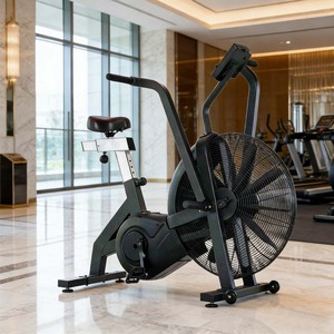 จักรยานออกกำลังกายในร่ม Shuyoute 6400-2 รุ่น Commercial Wind Resistance Bike สำหรับเผาผลาญไขมัน แอโรบิก เหมาะสำหรับยิม สตูดิโอสอนออกกำลังกายส่วนตัว และฟิตเนสแบบพัดลม - Product Image 3