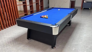 MOQ bajo de fábrica, precio barato al por mayor, 7 pies, 8 pies, 9 pies, MDF, 3 en 1, juego multifunción, mesa de billar a la venta - Product Image 4