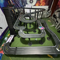 Équipement de piste de flipper de grande taille |   Thème Rallye F1 Personnalisable, Équipement Interactif pour Centre Commercial/Salle d'Exposition/Événement 3*3.3M