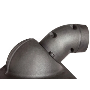 Poêle à bois encastré en fonte de style européen, norme européenne, avec doublure en vermiculite - Product Image 6