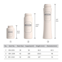 Flacon pompe vide en mousse PE 50ml/180ml/250ml pour couleur personnalisée, pour nettoyant visage, shampoing, lotion, avec impression personnalisée
