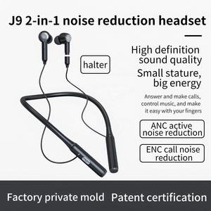 <span class=keywords><strong>J9</strong></span> Nuove Cuffie Wireless Bluetooth TWS 2-in-1 Sportive da Collo con Alta Qualità ANC ENC Inalambricos Audifonos - Product Image 4