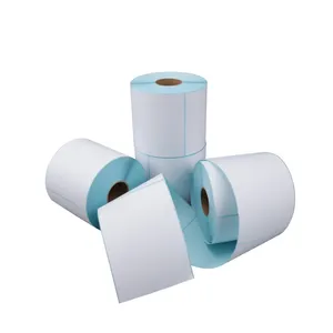 Small Core Thermal Label Rolls Sticker Paper A6 Thermal Label Roll 4 x 6