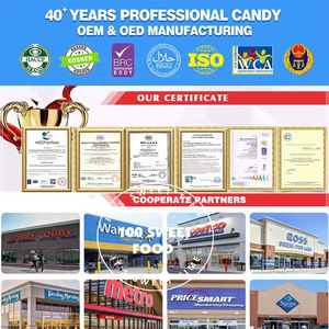 מפעל מותאם אישית קיצוץ סוכריות סלעים פיזזי פופ סוכריות קסם קופץ תות + תפוז - Product Image 6