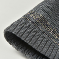 Nuevo gorro de punto cálido, gorro de lana para hombre de invierno sin sombrero de ala, se puede diseñar LOGO