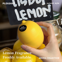 Désodorisant Premium en forme de citron pour voitures, maisons et bureaux, idéal pour offrir en cadeau