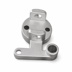 Soporte de Montaje de Aluminio Fundido a Presión Duanmu Tai Tech ADC12, Superficie Arenada, Orificios Mecanizados con Precisión para Uso Industrial - Product Image 1