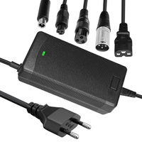 Chargeur de batterie rapide universel 29,4 V 5 A pour batterie lithium 24 V 25,2 V 25,9 V, chargeur de remplacement pour trottinette électrique