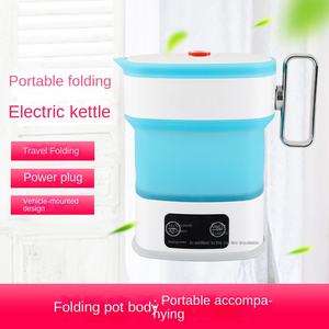 Smart Travel Collapsible Foldable Water Bottle <b>Filter</b> 600ml Folding Electric <b>Kettle</b> - Product Image 4