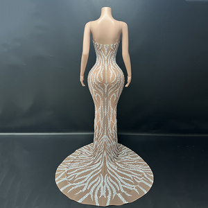 जन्मदिन की पोशाक पहनने वाली महिला पोशाक के लिए 521 नए आगमन पर नजर - Product Image 3
