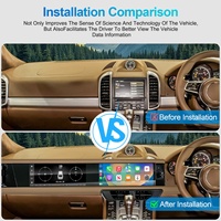 NaviHua para Porsche Cayenne 2010-2016 (Volante a la Derecha) Pantalla Dual, Nueva Radio Android para Auto, Carplay, Navegación, Multimedia, Copiloto, Entretenimiento