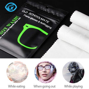 Prix Direct Usine Lingettes Nettoyantes en Microfibre <span class=keywords><strong>Anti</strong></span>-<span class=keywords><strong>Buée</strong></span> Réutilisables Nano Magique Chiffon Sec <span class=keywords><strong>Anti</strong></span>-<span class=keywords><strong>Buée</strong></span> pour Lentilles et Lunettes - Product Image 4