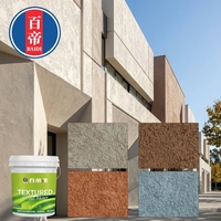 Pintura Acrílica Texturizada para Exteriores, Revestimiento en Aerosol de Textura Líquida, Resistente al Agua y a la Intemperie, Fácil de Mantener