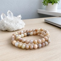 Bracelets en cristal naturel de haute qualité en gros, perles écologiques, billes de quartz polies pour la guérison, artisanat pour cadeaux et décoration
