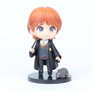 Set di 6 Statuette Q Posket di <span class=keywords><strong>Harry</strong></span> <span class=keywords><strong>Potter</strong></span>, Personaggi di Weasley, Hermione, Ron e <span class=keywords><strong>Harry</strong></span>, Action Figure Anime per Regalo o Decorazione Torta - Product Image 4