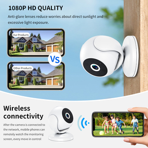 V5 HD Mini Wifi Máy Ảnh Với Tầm Nhìn Ban Đêm Âm Thanh Từ Cơ Sở Không Dây Giám Sát Từ Xa An Ninh Nhà Báo Động Chuyển Động Máy Ảnh Nhỏ - Product Image 4